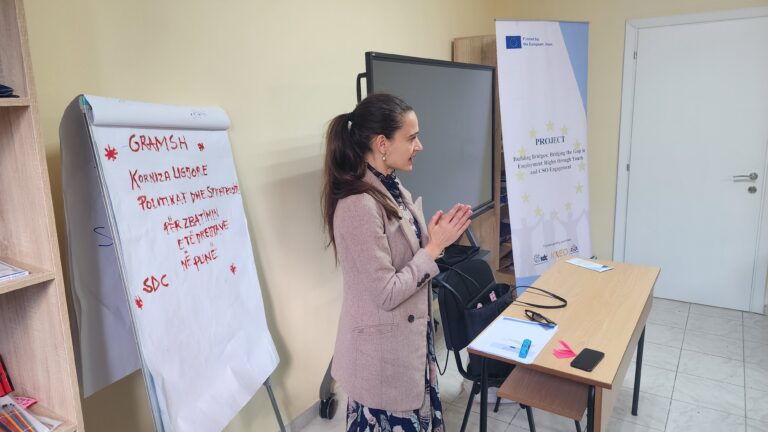 Municipality of Gramsh – Training on the legal framework, policies and strategies for the implementation of labour rights
