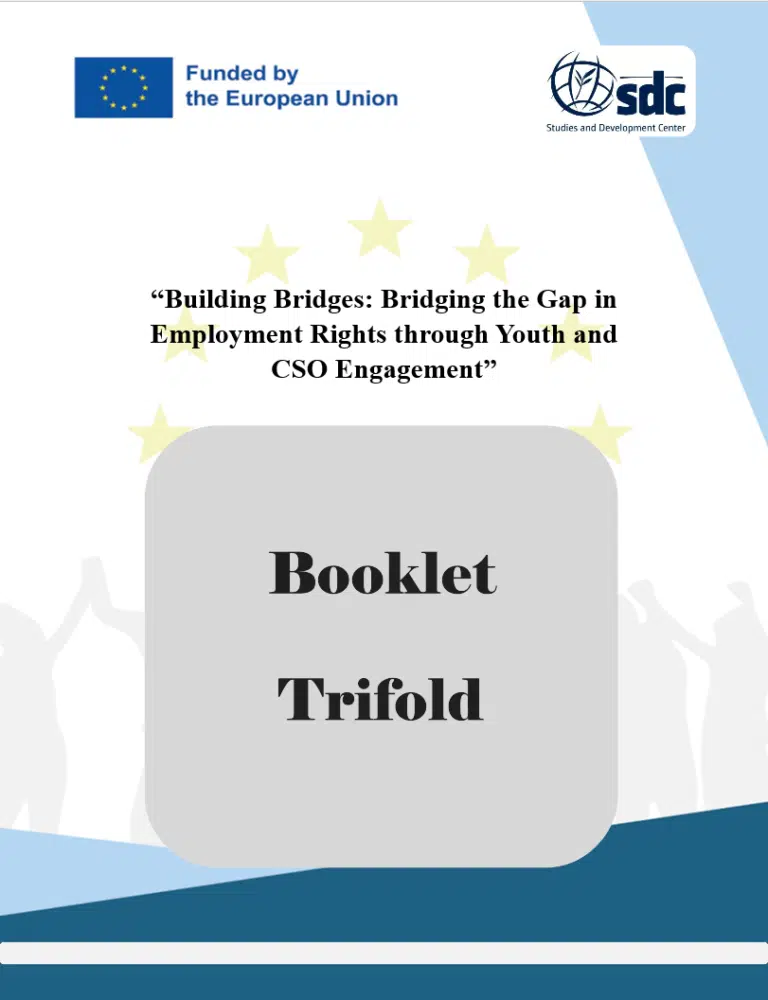 “Building Bridges: Bridging the Gap in Employment Rights through Youth and CSO Engagement (BB-YCSE)” – Booklet and Trifold
